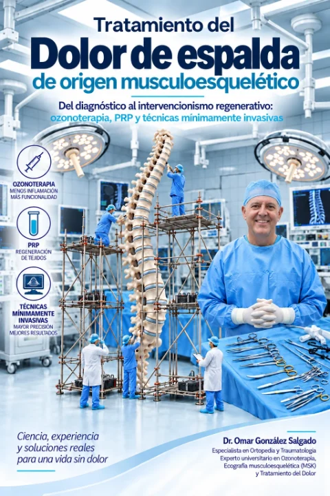Portada del libro Tratamiento del dolor de espalda de origen musculoesquelético
